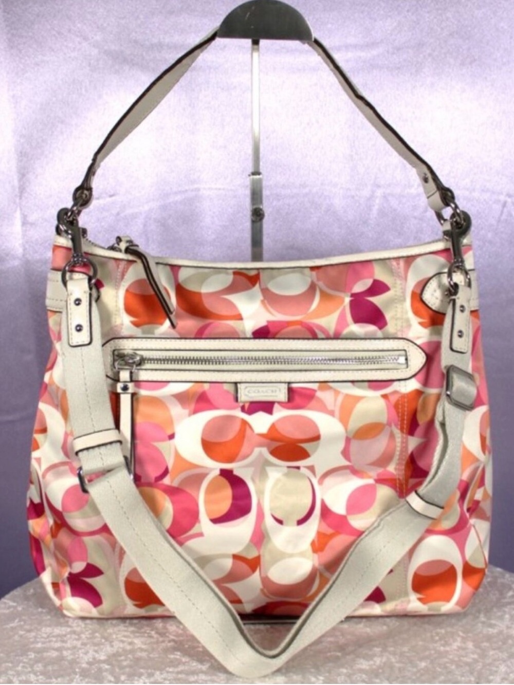 Coach Daisy EMMA Kaleidoscope Print Convertible Hobo Bag F23947